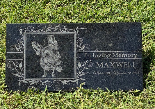 Pet Memorial 12x6